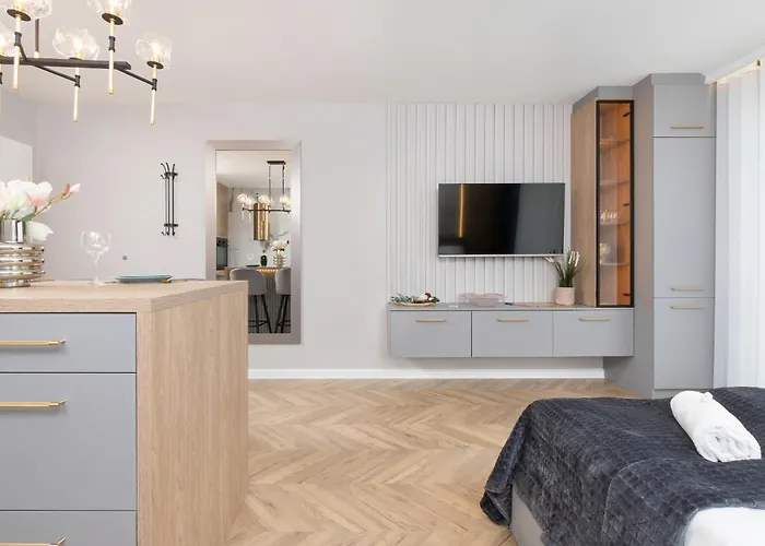 Elegant Studio For 2 People In Gdansk By Noclegi Renters